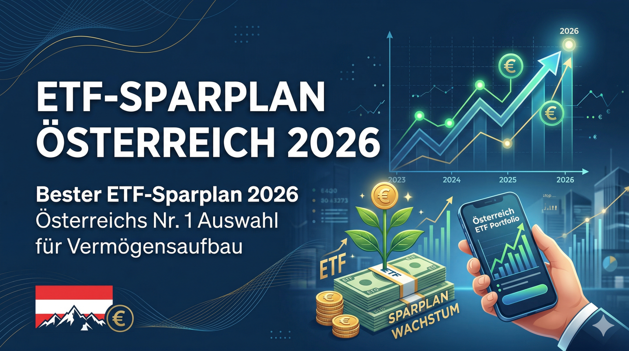 Bester ETF-Sparplan Österreich 2026: Anbieter im Vergleich
